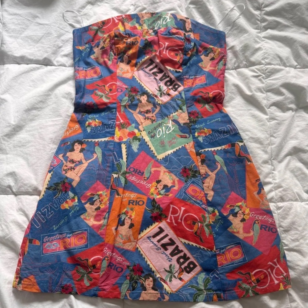Peppermayo Postcard Mini Tube Dress